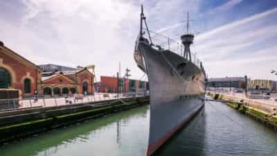 HMS Caroline Logo