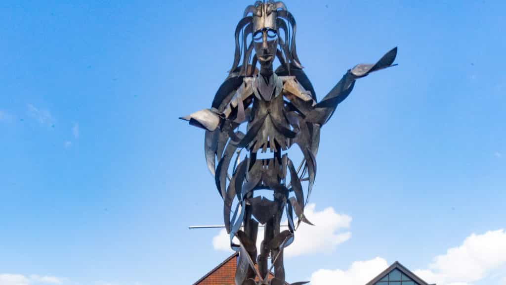Maritime Mile - Public Art - Angel