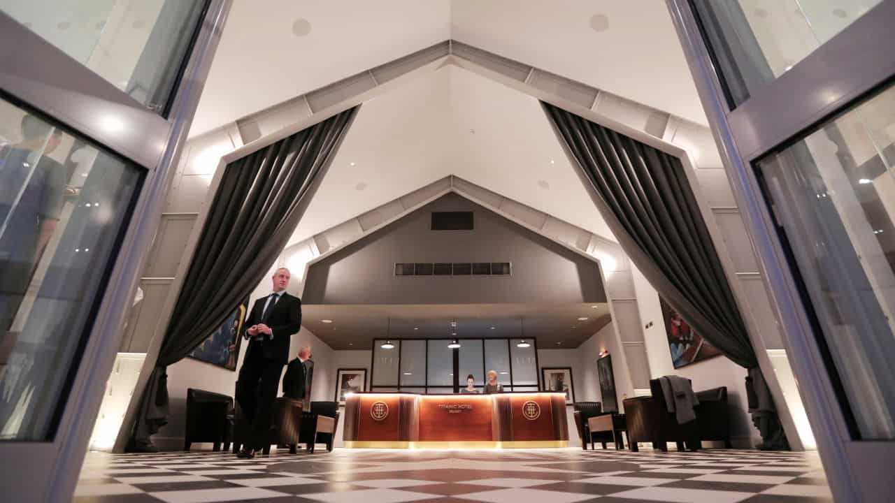 Titanic Hotel Lobby